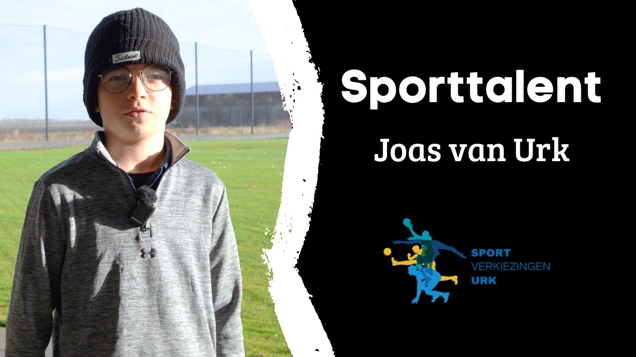 Sportverkiezingen Urk 2025 | Nominatie Sporttalent: Joas van Urk