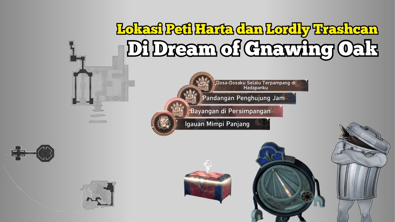 Aku Menemukan Lokasi Tak Terduga di Dream of Gnawing Oak | Harta Karun (Dream of Gnawing Oak) | HSR