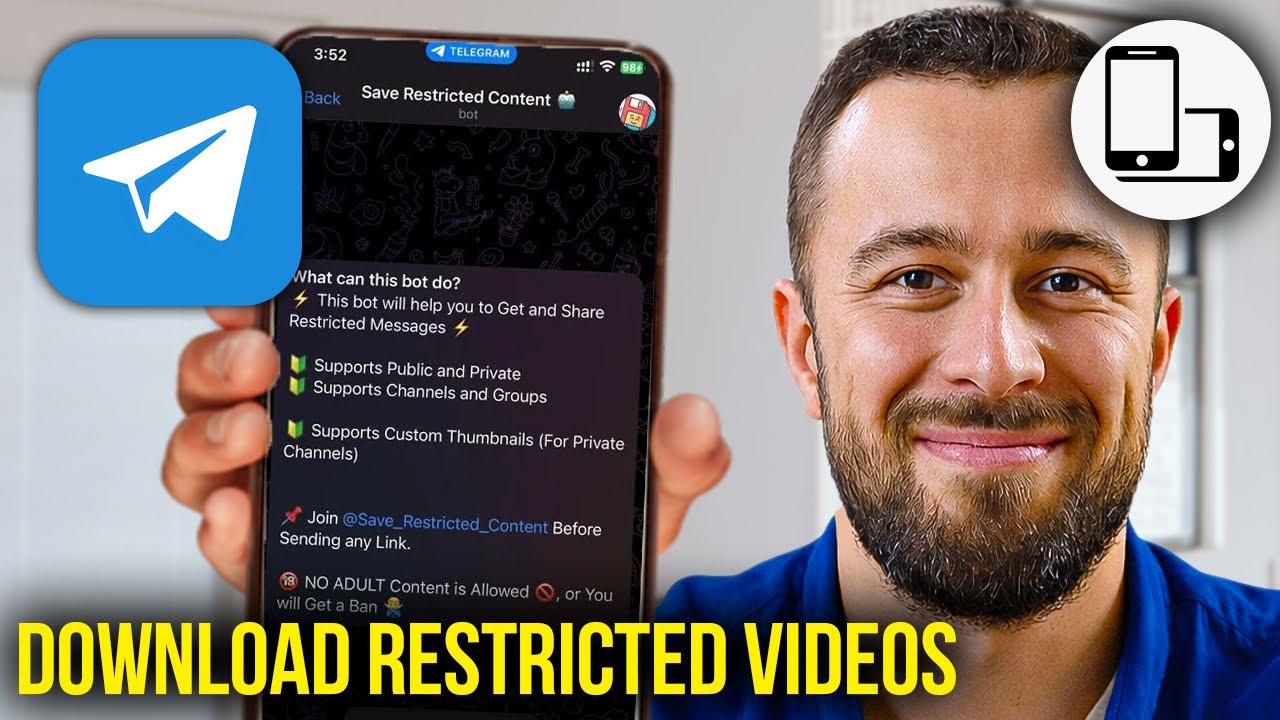 How To Download Restricted Videos from Telegram