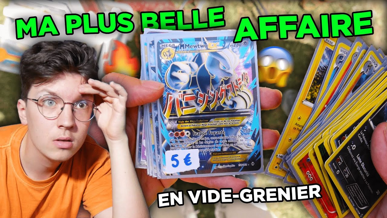 MA PLUS GROSSE AFFAIRE EN BROCANTE (Week-end Pokémon n°2)