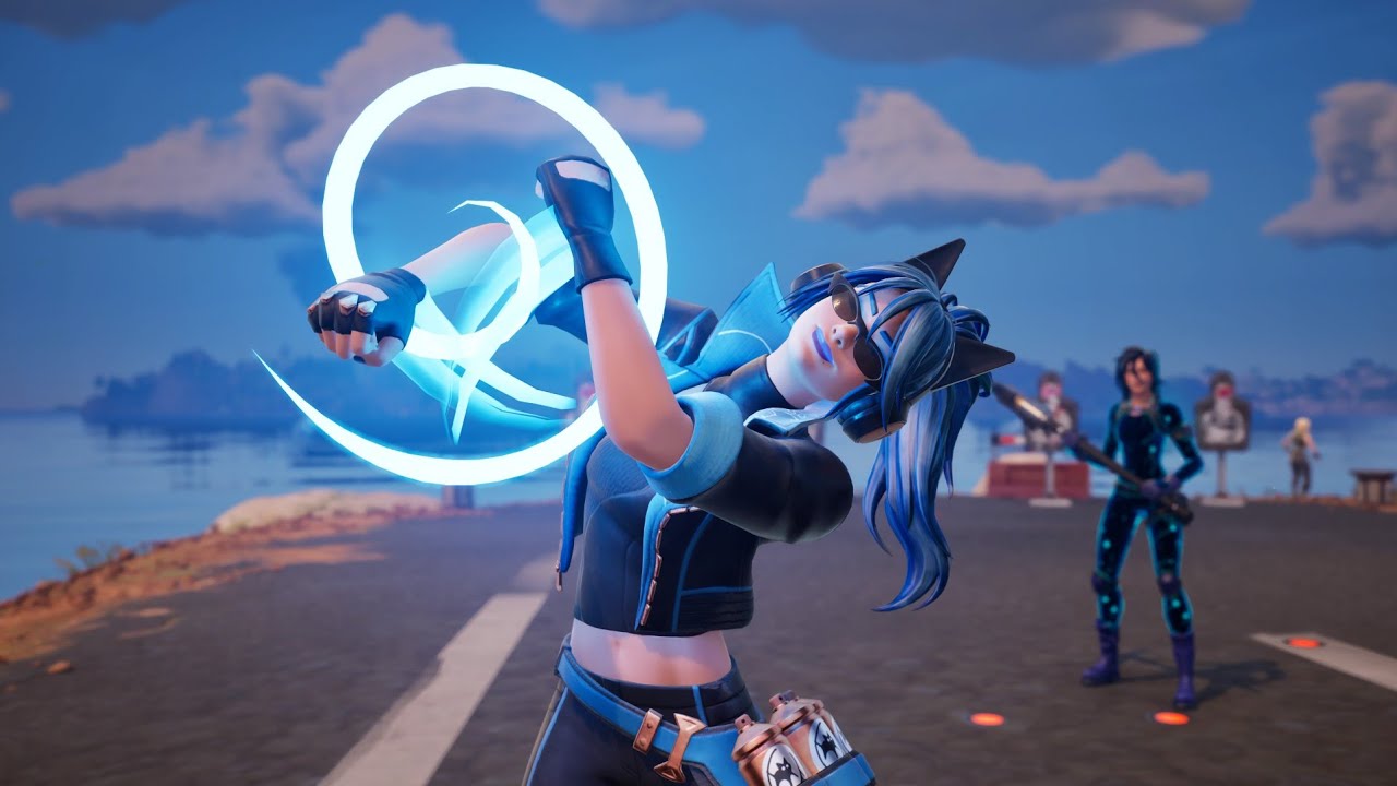 Heroic Hope Fortnite skin gameplay PS5