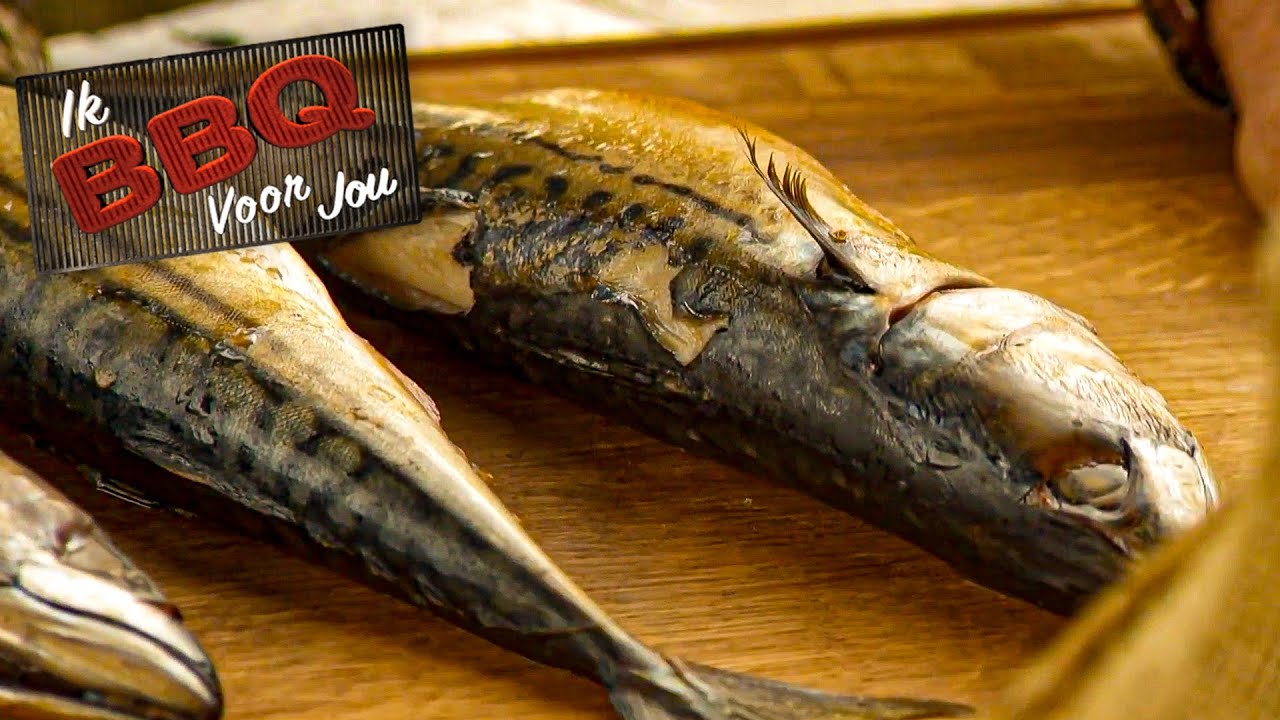MAKREEL stoom-roken op een KAMADO JOE | Ik BBQ voor jou