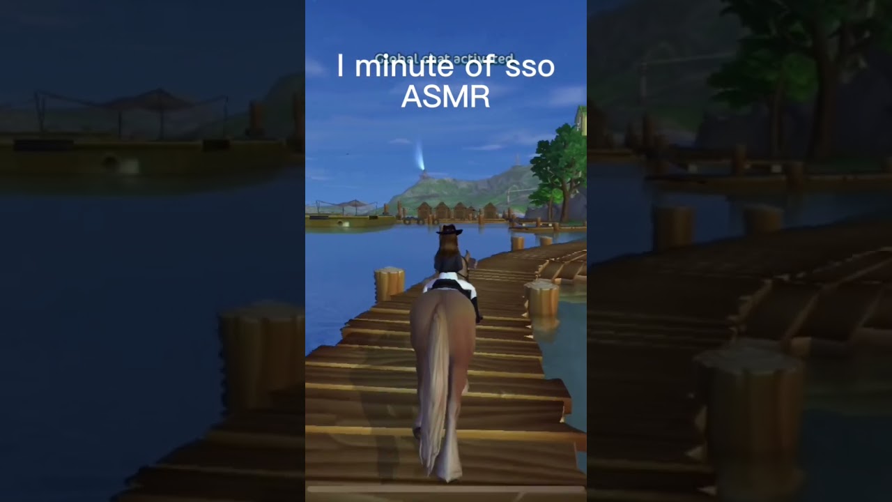 I minute of ASMR in star stable #horse #starstable #horses #asmr #sso