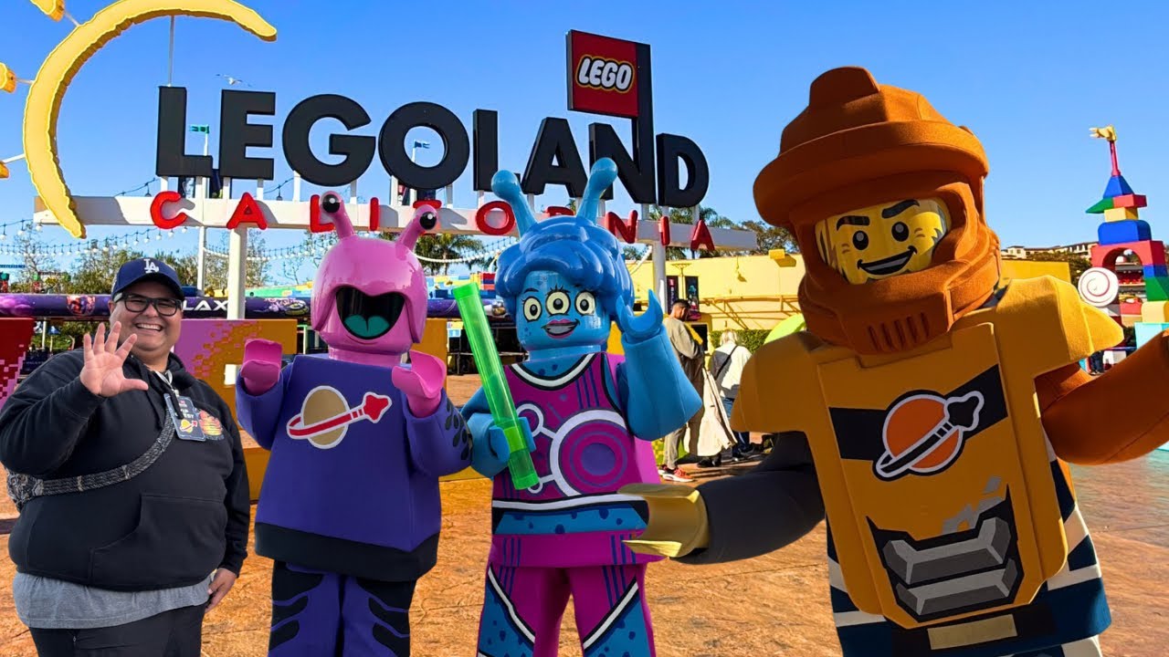 New GALAXY Land Debuted At Legoland California- First Look At Galacticoaster 