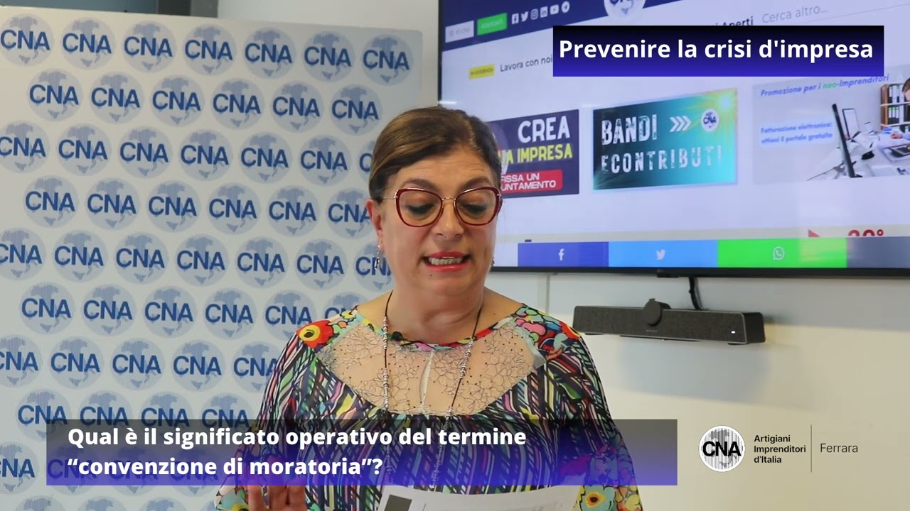 Qual &egrave; il significato operativo del termine &ldquo;convenzione di moratoria&rdquo;?