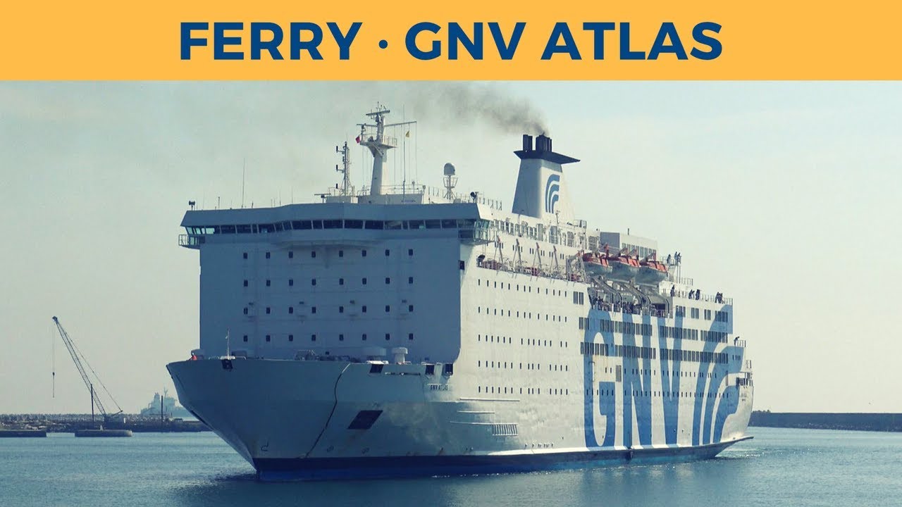 Arrival of ferry GNV ATLAS in Séte (GNV)