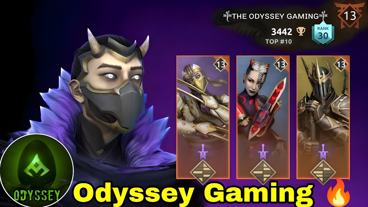 Facing ODYSSEY GAMING in leaderboard part-2 | Shadow Fight 4 Arena #shadowfight4