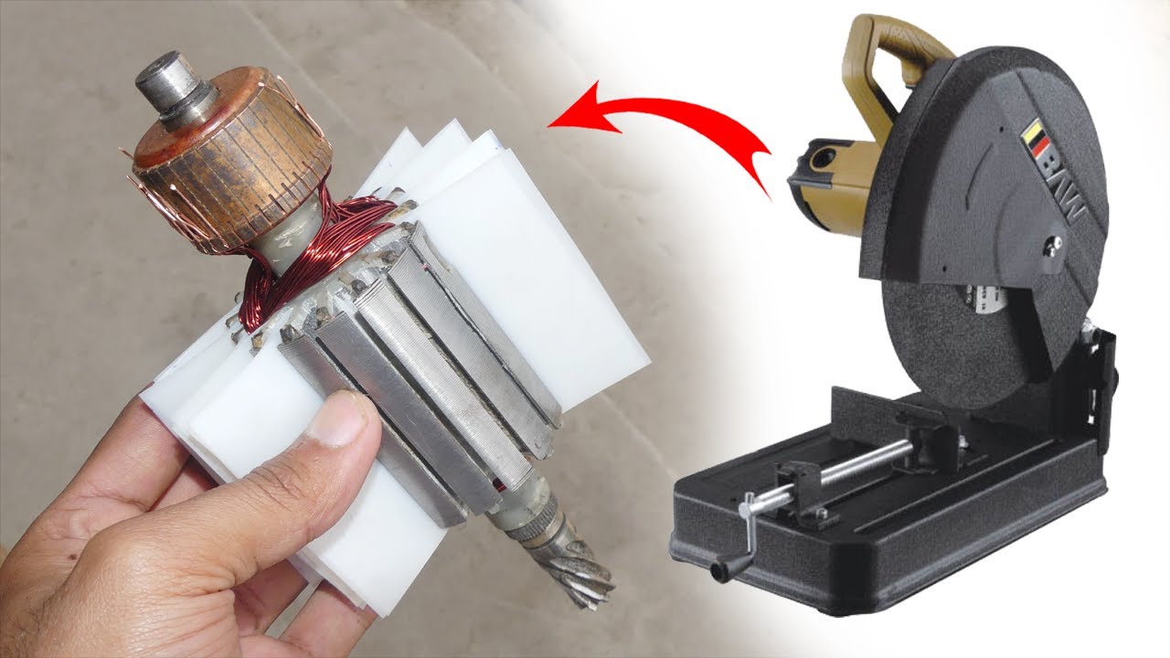 How To Rewind The Armature of China Cutting Machine || Part1