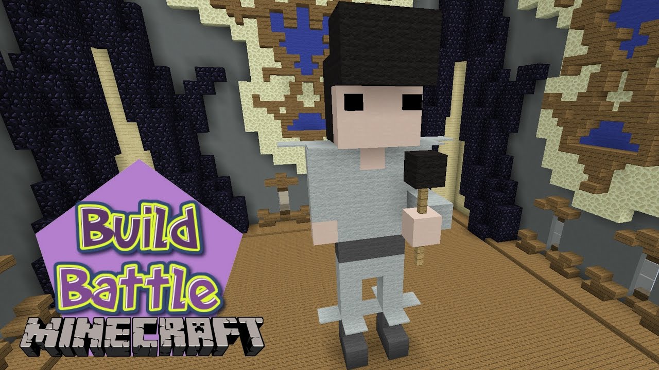 Minecraft Build Battle - ELVIS PRESLEY NÃO MORREU!