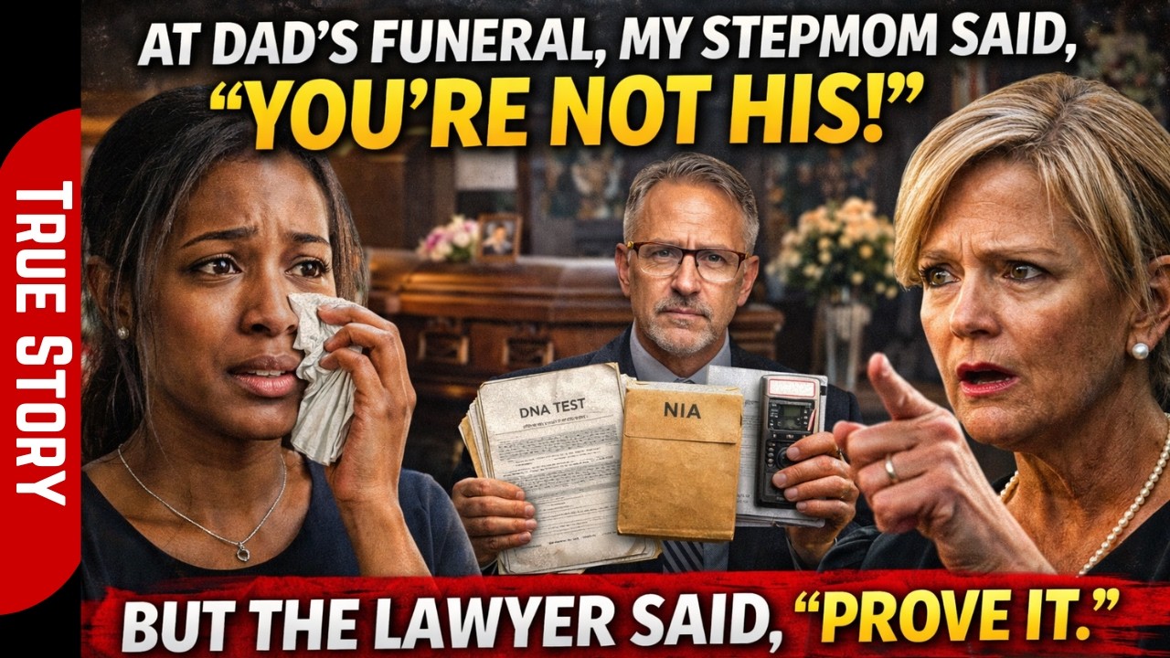 At Dad’s Funeral My Stepmom Said I Wasn’t His The Lawyer Shut Her Down