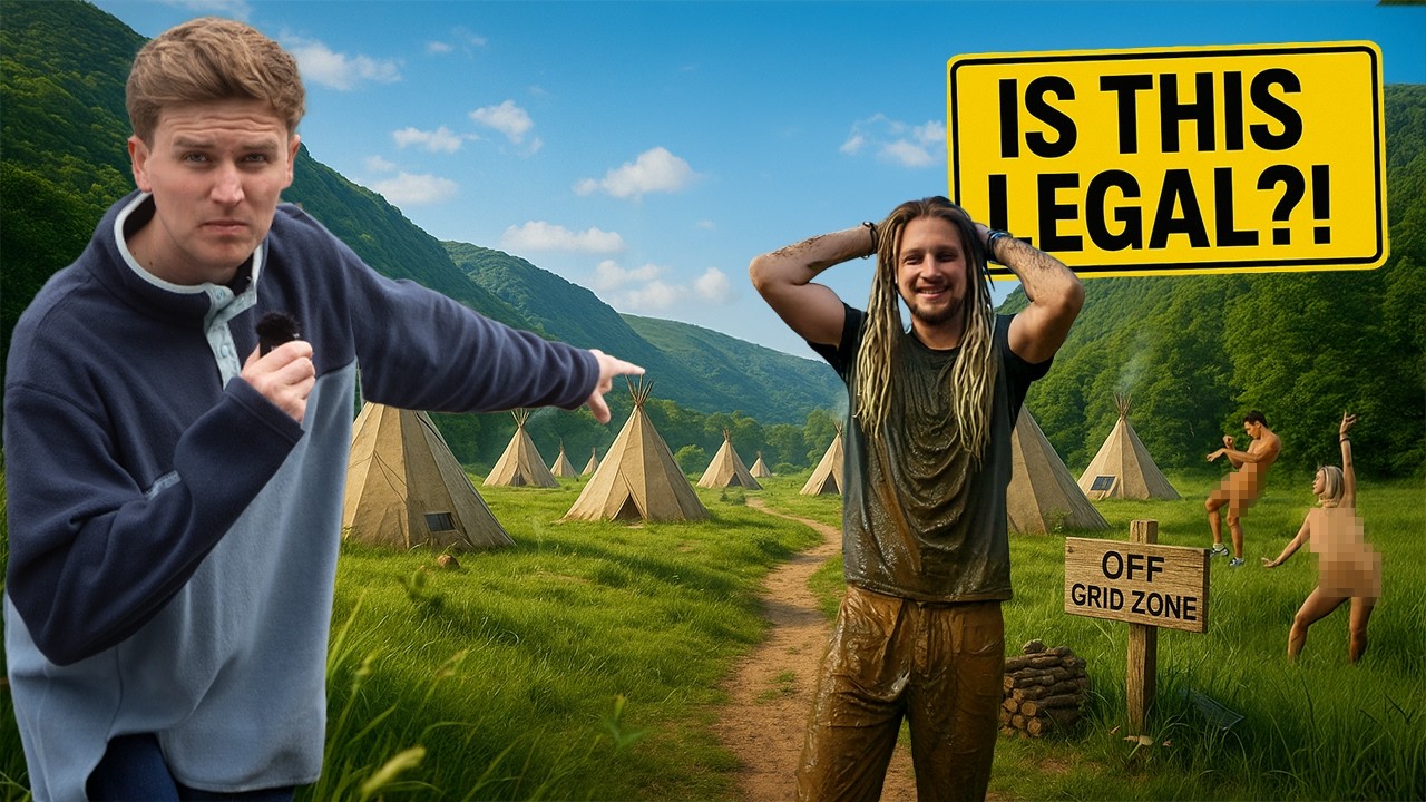 I Found a Hidden UK Village Where People Still Live in Tipis