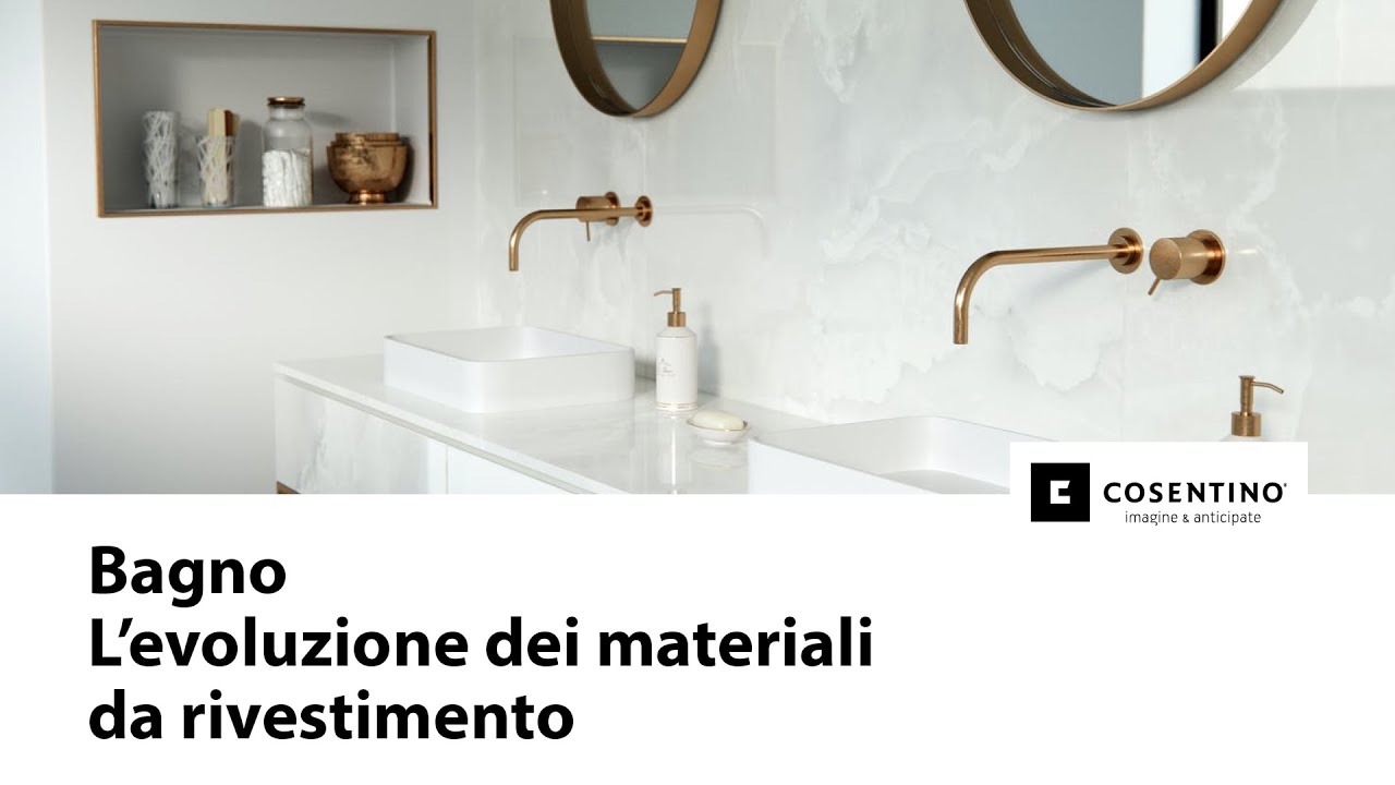 Bagno. L&rsquo;evoluzione dei materiali da rivestimento