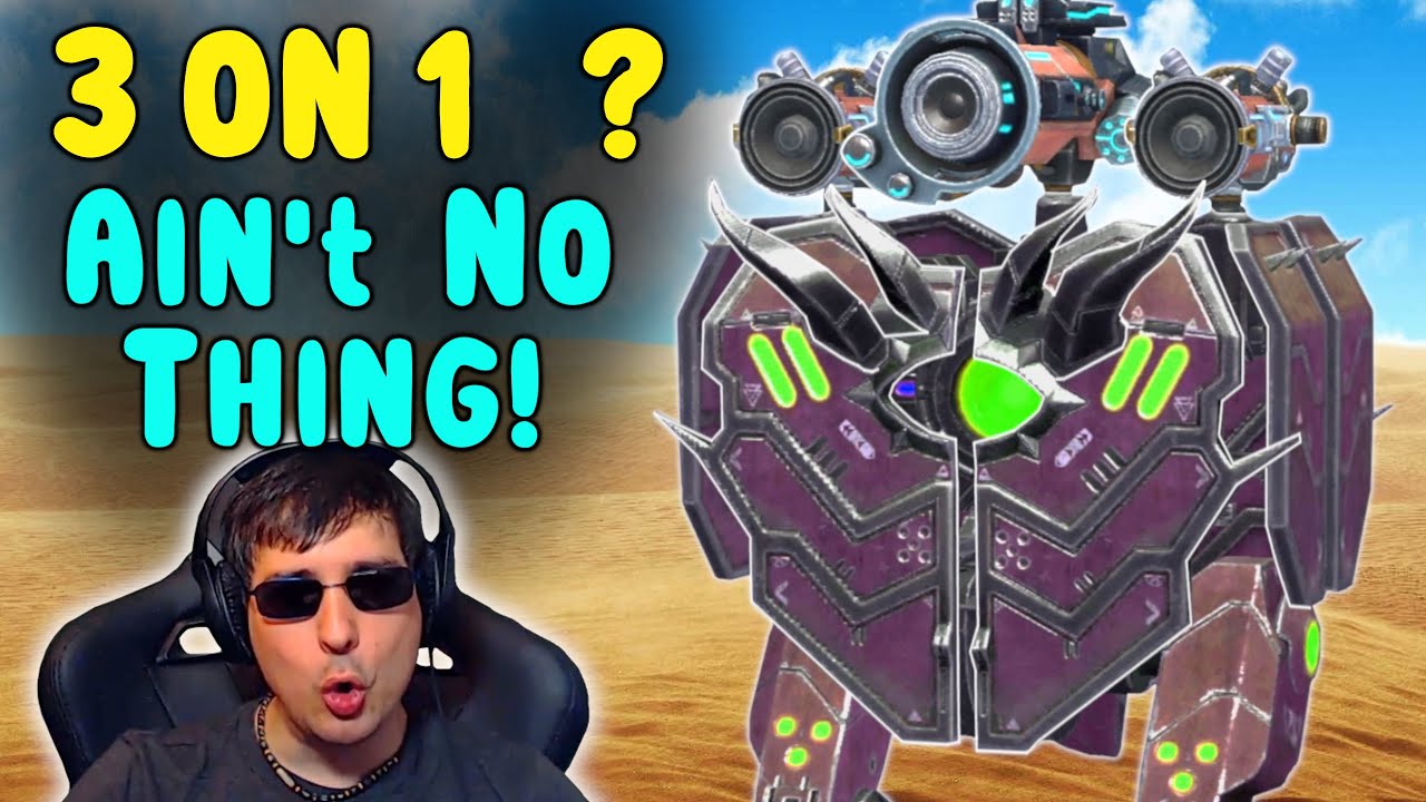 3on1? No Problem! New DREAD SHELL Nuke-Mode! War Robots Mk2 Gameplay WR