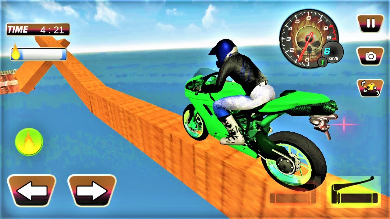 Mega Ramp Impossible Tracks Stunt Bike Rider Games- Best Android IOS Gameplay