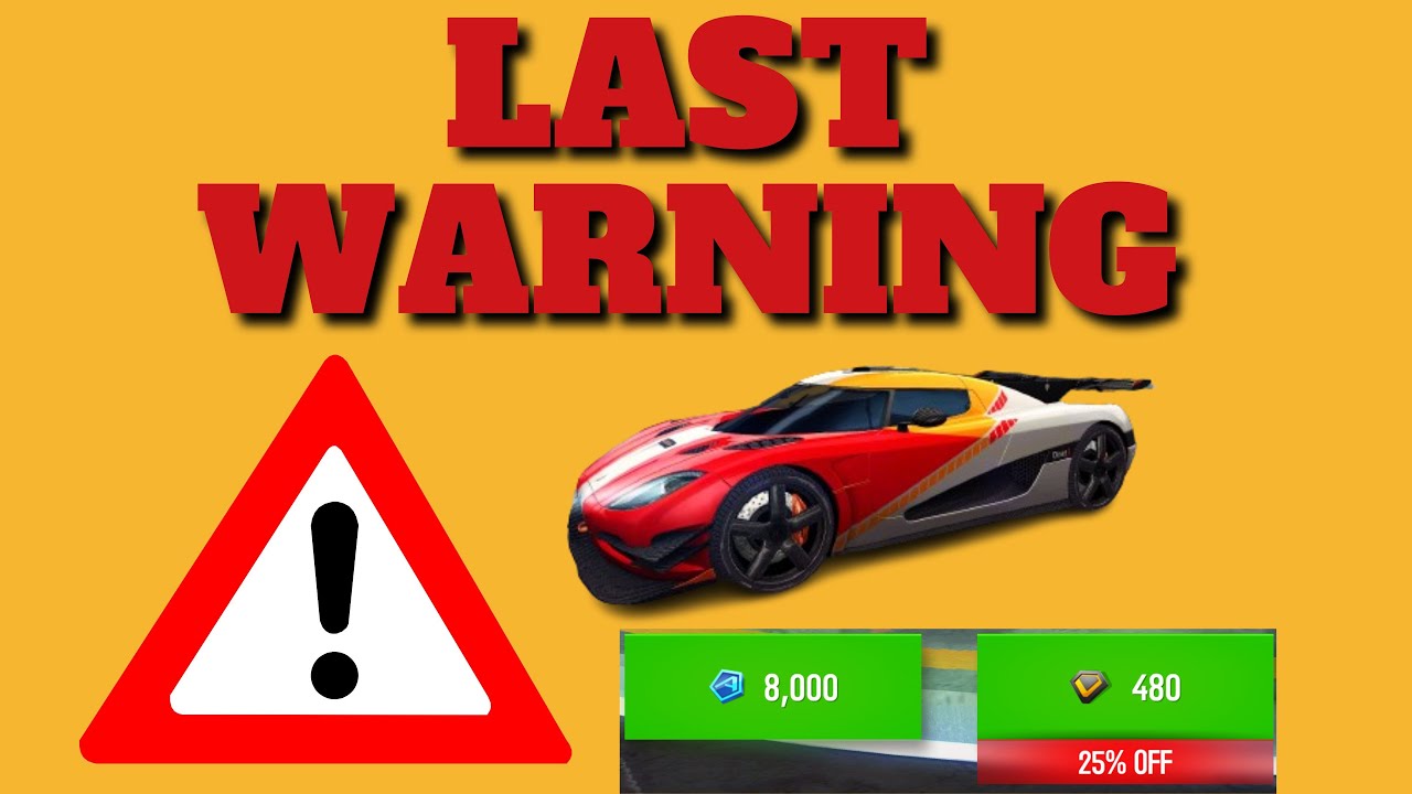 Asphalt 8 / Should you Buy Koenisegg one 1