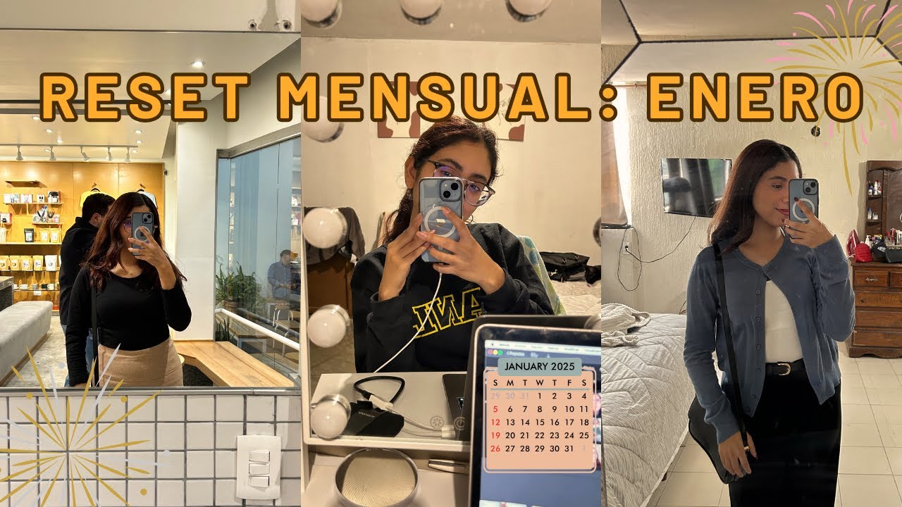 rutina de inicio de mes (enero): metas, finanzas personales, side jobs y más... | vlog