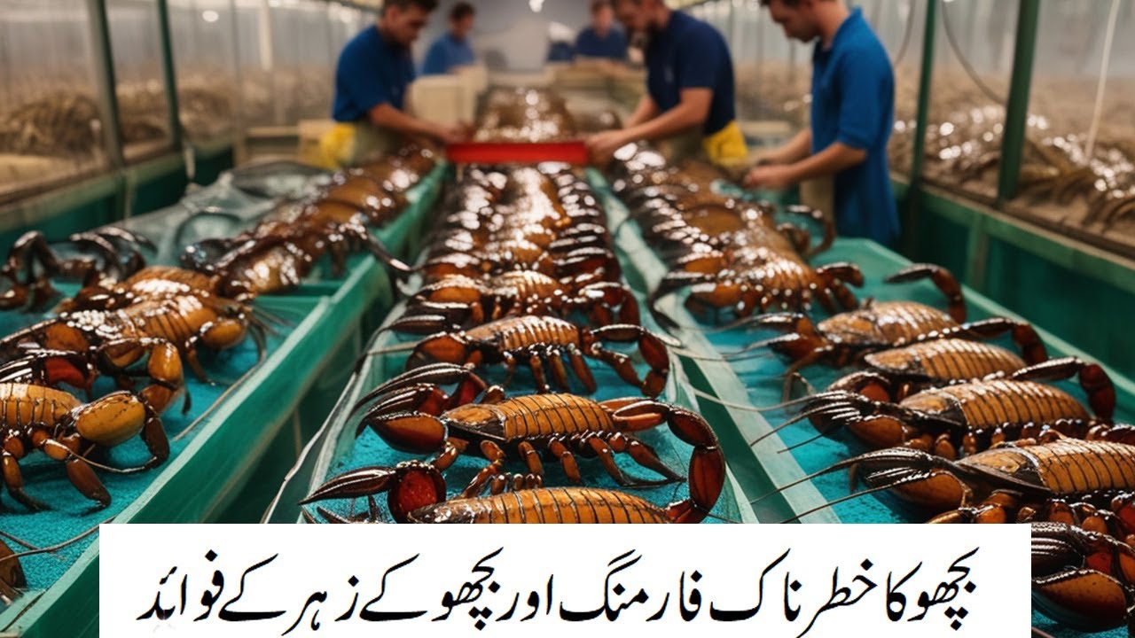 How To Start A Scorpion Farm | Amazing Scorpion Farming Technology