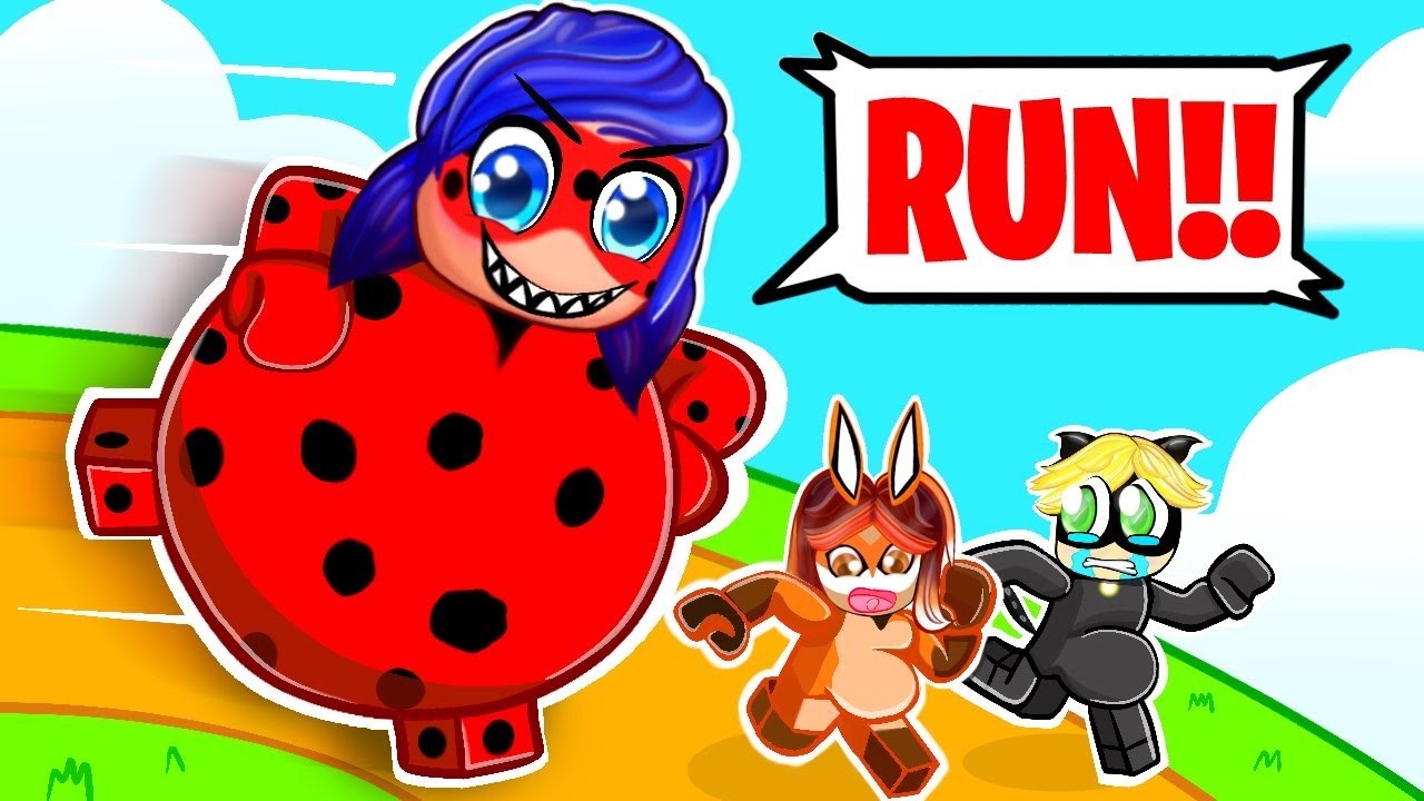 БОЖЬЯ КОРОВКА толстеет и рулится в Roblox!