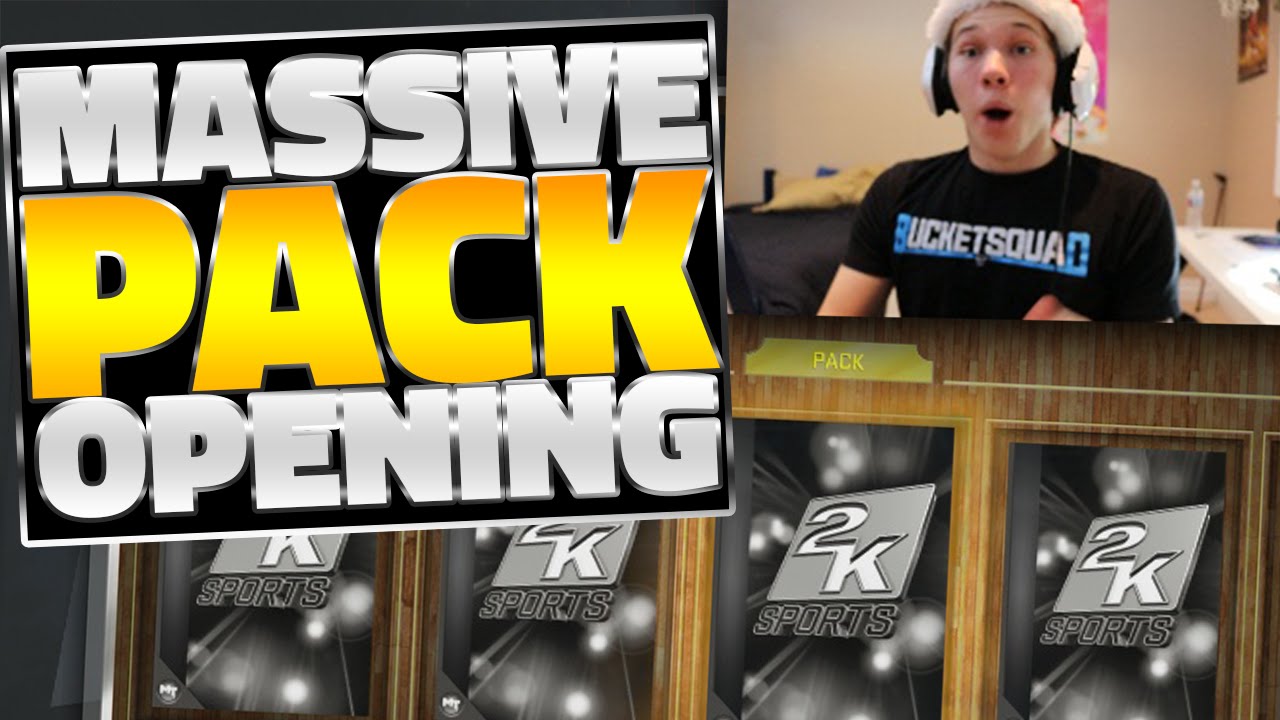 MASSIVE PACK OPENING!!! - NBA 2K16 MY TEAM