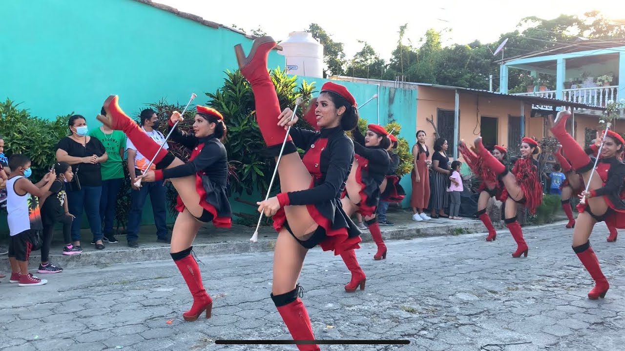 Banda Musical INFRAMEN en desfile de correos de Cuyultitan 2022