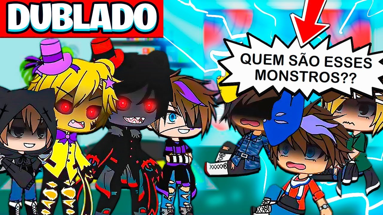 MICHAEL E CHRIS AFTON PRES0S COM OS AMIGOS VALENTÕES DO MIKE ! MINI FILME GACHA CLUB