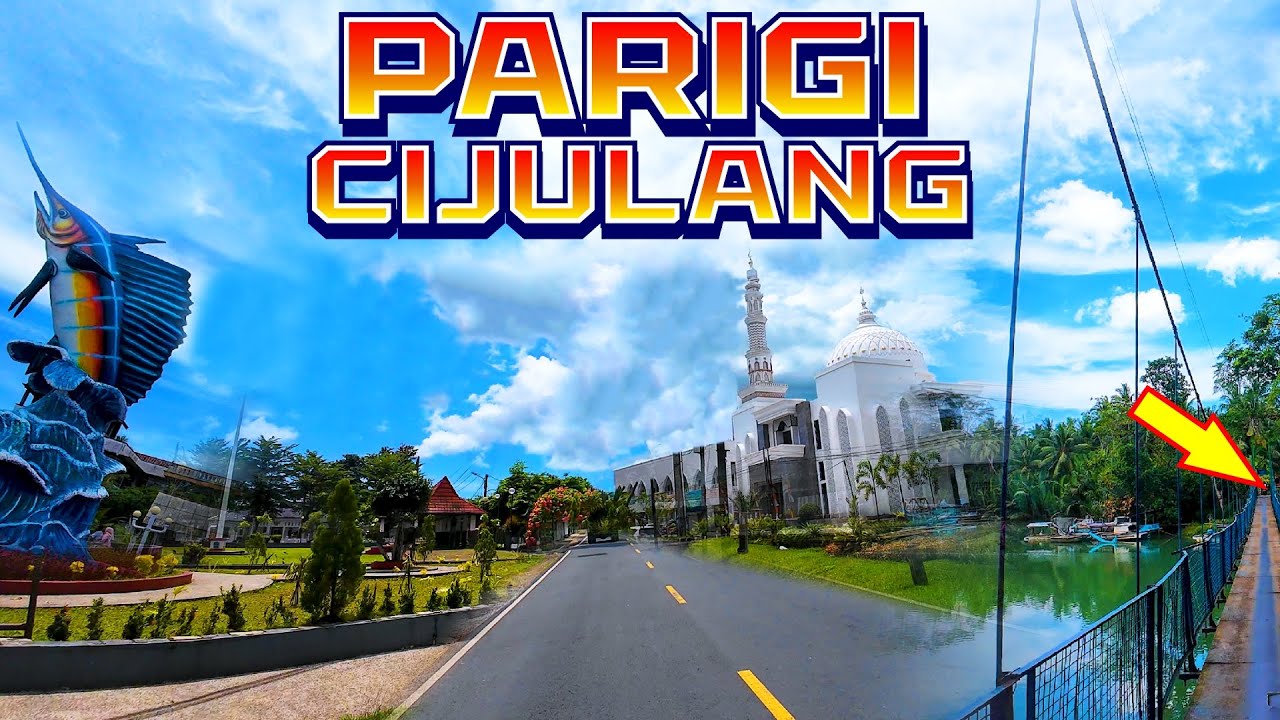 Perjalanan dari Parigi ke Sasak Gantung Cijulang │4K
