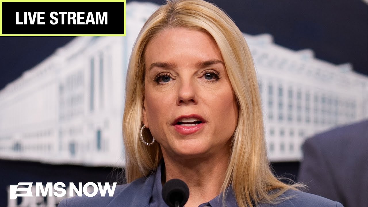 LIVE: Justice Department officials hold news conference