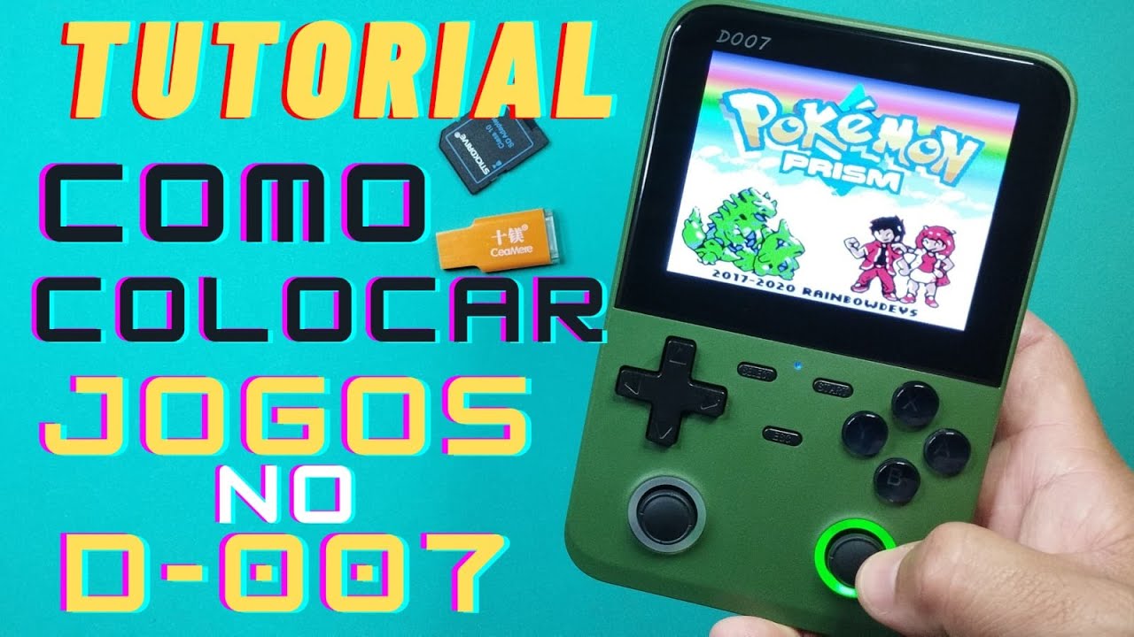Tutorial Como Colocar Roms Jogos no Console D-007 E Adiconar Capas