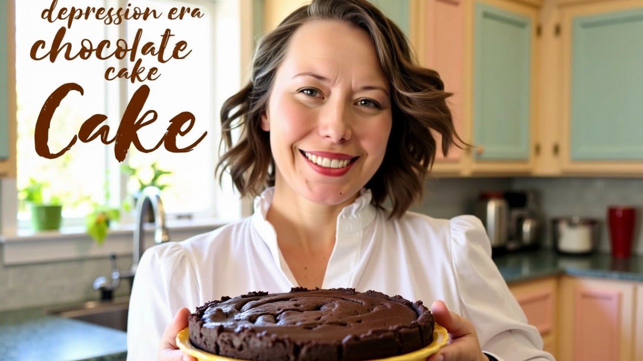 The Resilient Recipe: Easy Depression Era Chocolate Cake