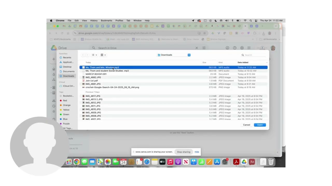 Downloading Podcast and Adding to Google Drive