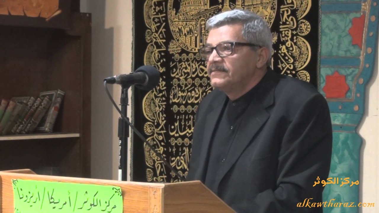 الشاعر كريم الجسار ليلة الحادي عشر من المحرم الحرام لسنة 1435 هـ