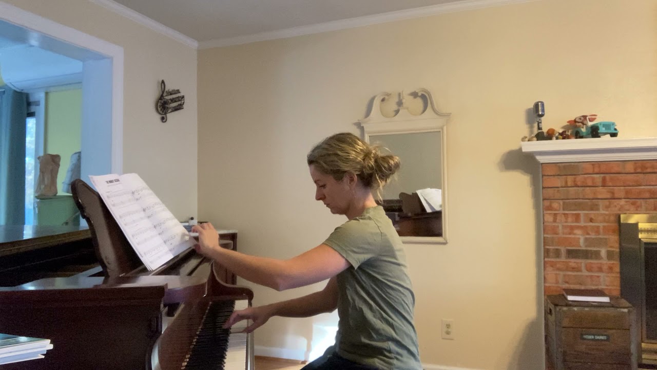 "The Minuet Session" inspired by Minuet in G minor by J.S. Bach - by Andrea Dow
