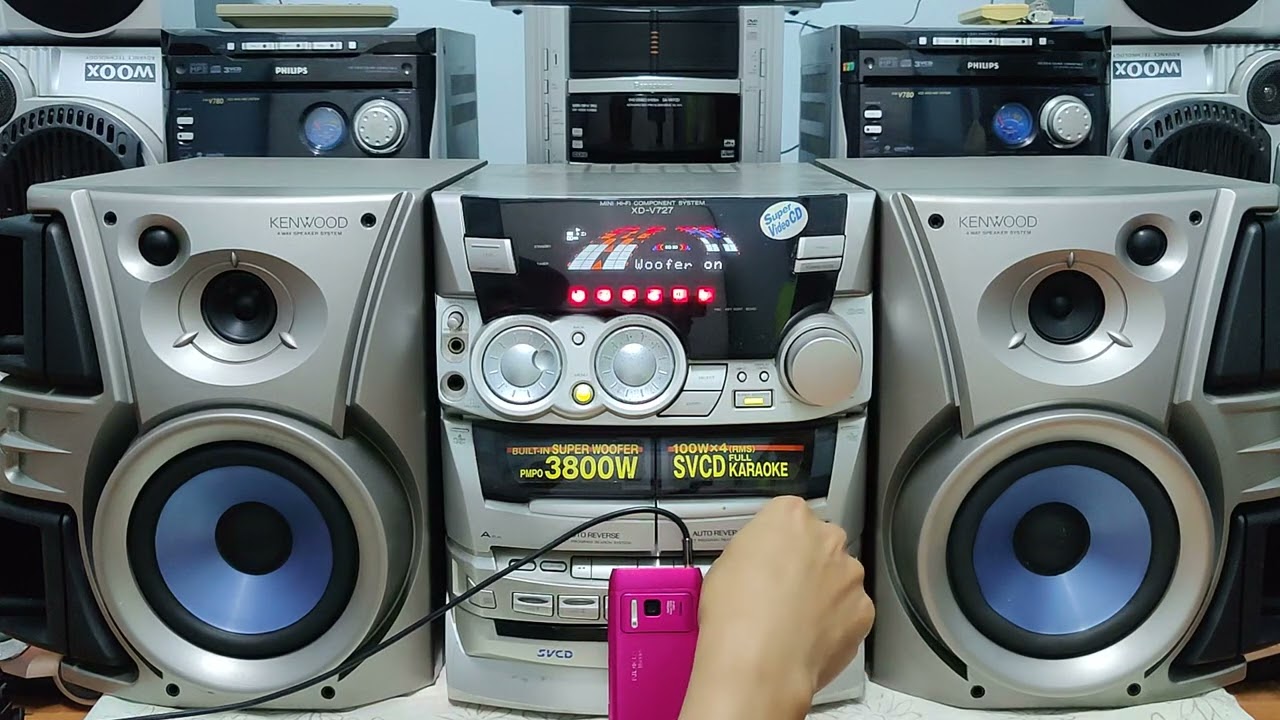 KENWOOD XD-V727. sounds test
