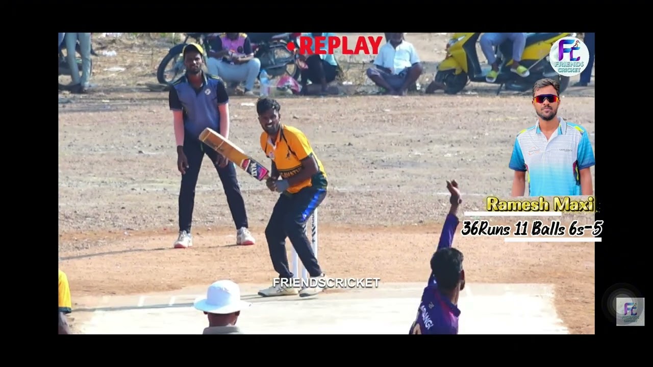 Ramesh Maxi’s Knock in Chasing at Ilkal