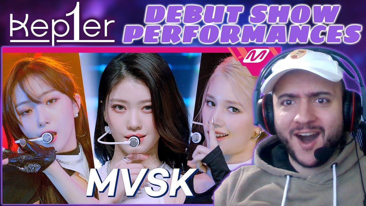 Kep1er (케플러) MVSK, WADADA & SHINE DEBUT SHOW PERFORMANCES LIVE STAGE REACTION