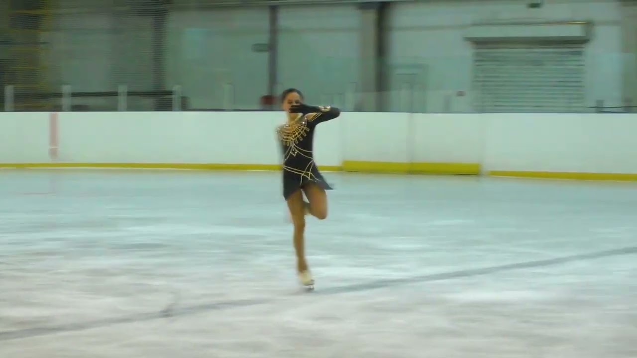 MAIIA BOHDAN UKRAINIAN YOUTH FS CHAMPION BOGUSLAV 2024 FREE SKATING