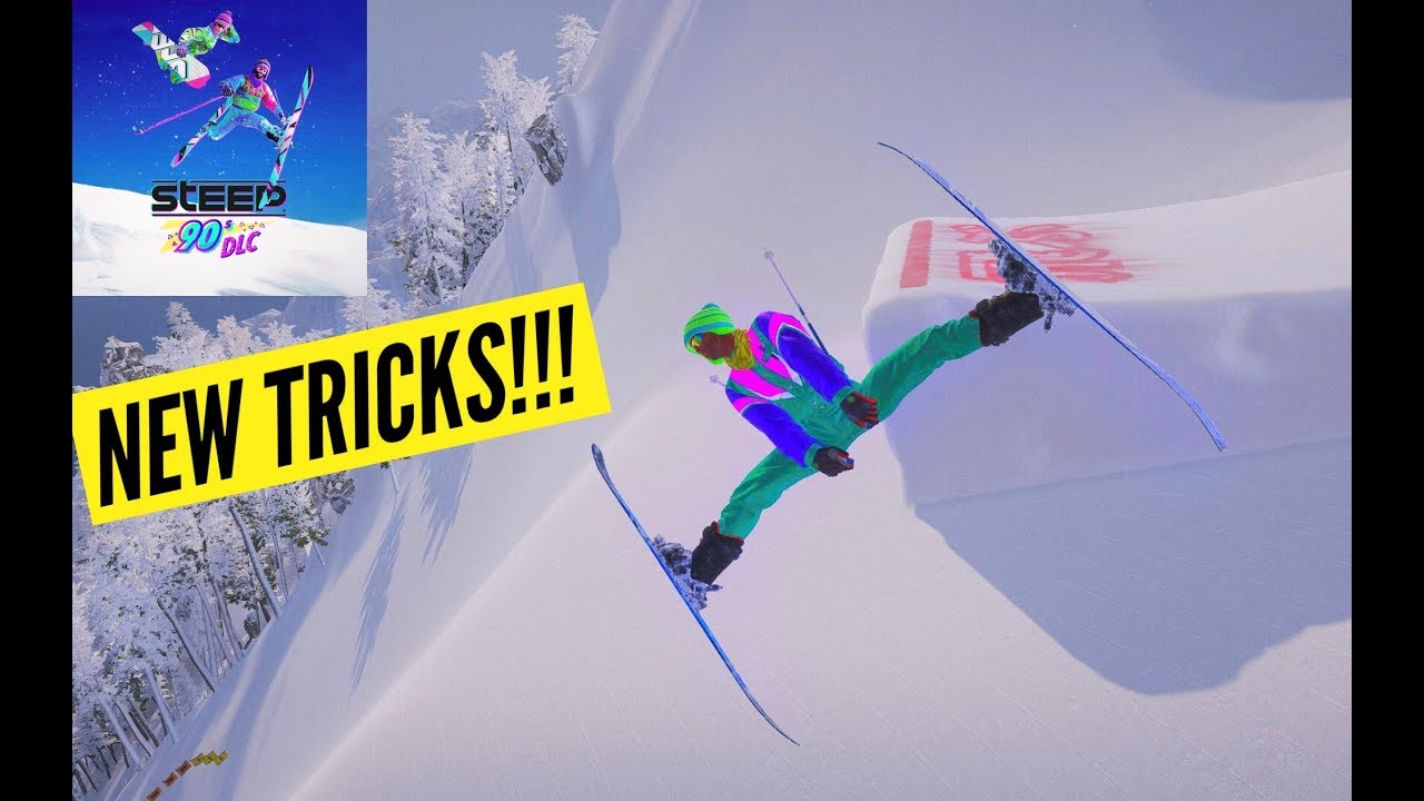 Steep | DLC 90-х годов добавило БЕЗУМНЫЕ НОВЫЕ ТРЮКИ!
