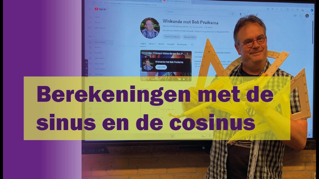 havo B 8.5 A Berekeningen met de sinus en de cosinus