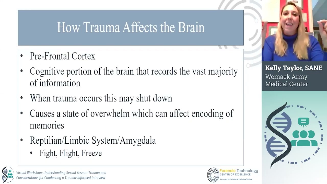 Understanding the Impact of Trauma on a Sexual Assault Victim