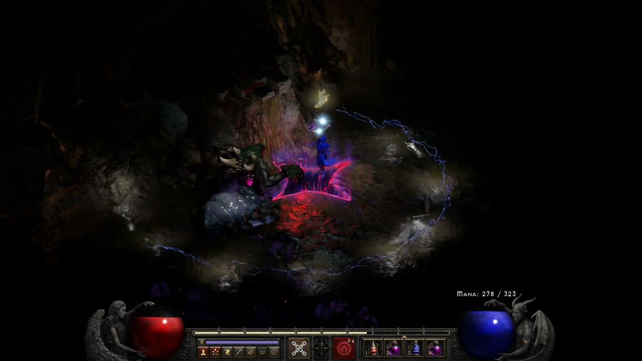 Killing Duriel with Warlock (Hell Difficulty) | Diablo 2 Resurrected