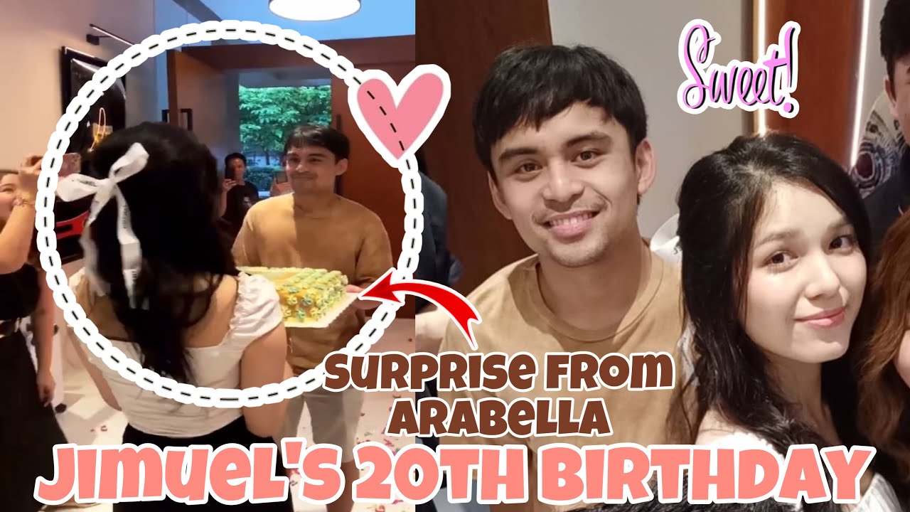 Jimuel Pacquiao sinorpresa ng girlfriend na si Arabella sa kanyang 20th birthday SO KILIG!!!