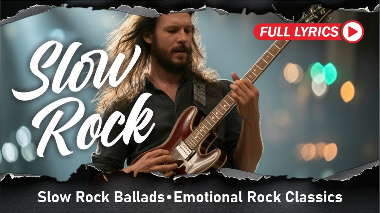 Top Slow Rock Ballads Collection for True Love and Deep Feelings With Lyrics