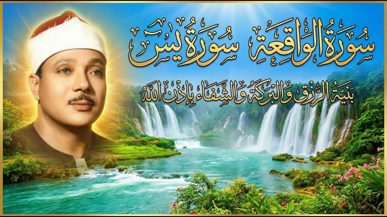 ‏‏‏‏سورة يس وسورة الواقعة  الشيخ عبدالباسط عبدالصمد  بنية الرزق والشفاء باذن الله
