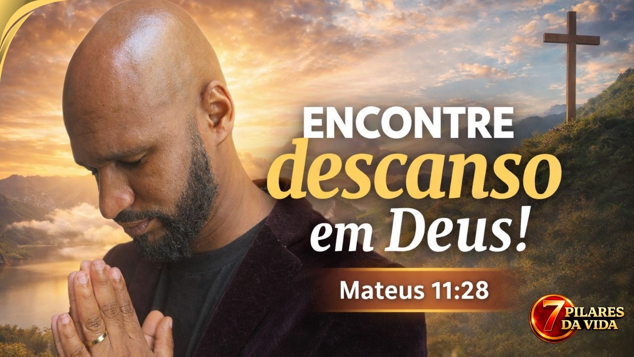 CANSADO DA VIDA? JESUS PODE TE AJUDAR