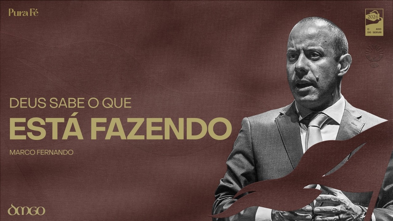 DEUS SABE O QUE ESTÁ FAZENDO | MARCO FERNADO - PURA FÉ