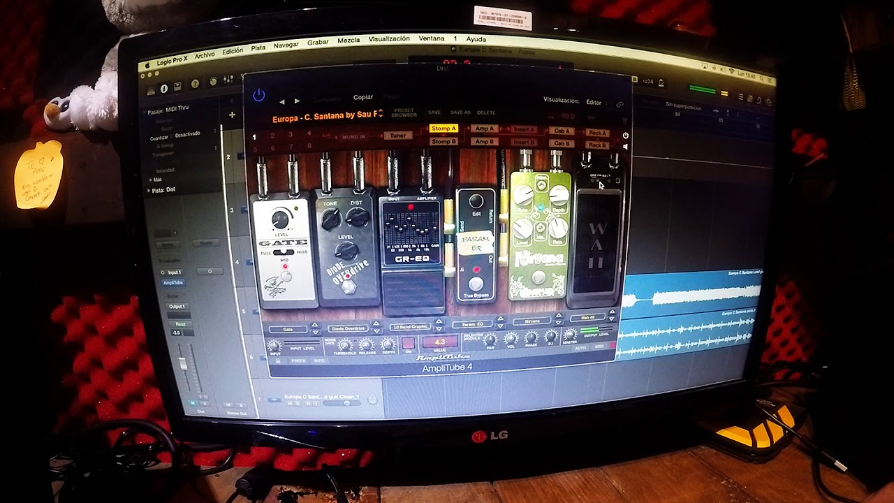 Europa Carlos Santana preset Amplitube 4 by Saul Ricco
