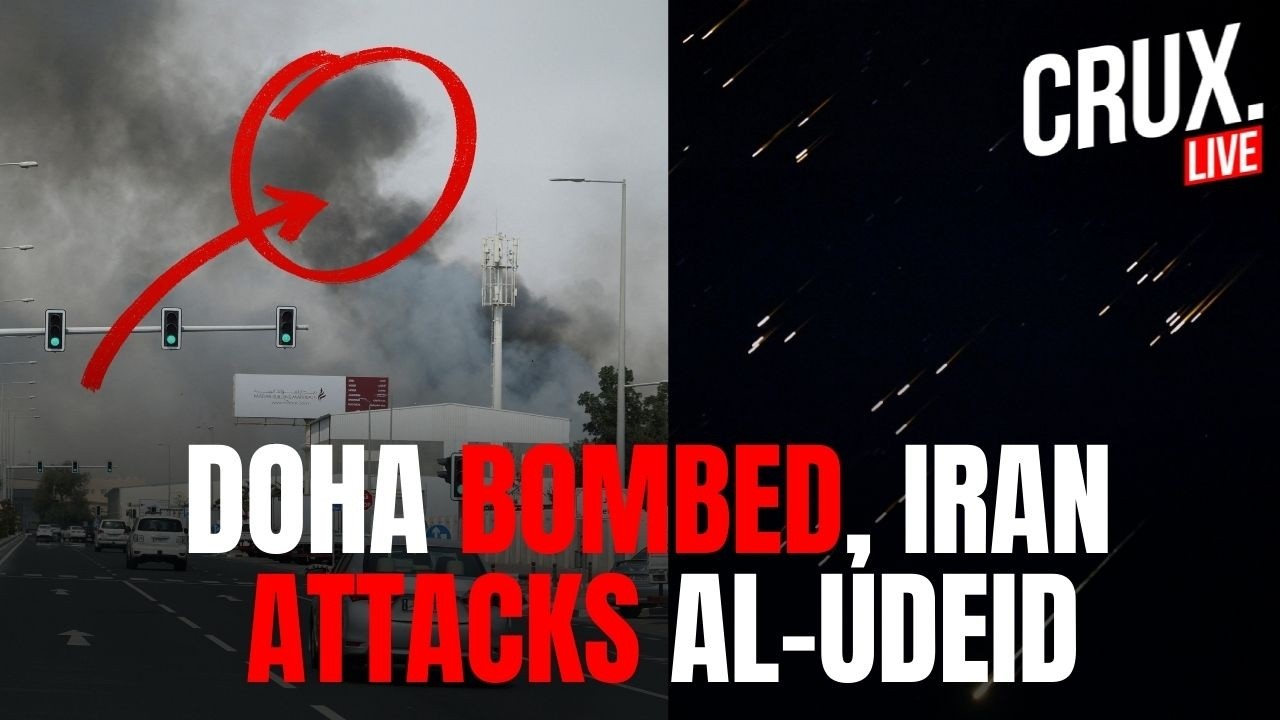 Iran War LIVE | Explosions Over Doha As Drones Target US Air Base at Al-Udeid After Jet Attack