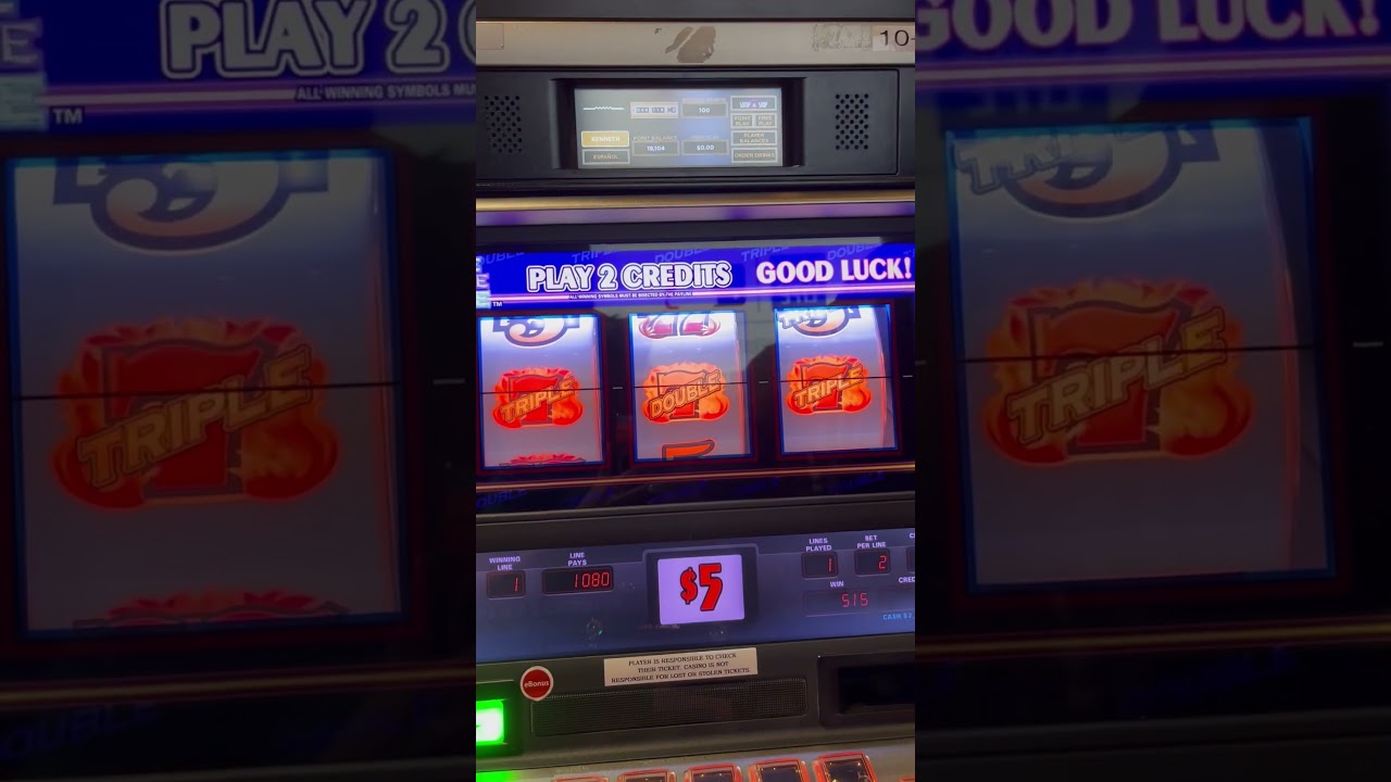 Jackpot! Old school 3 reel slot! $10 spins. #slot #casino #jackpot