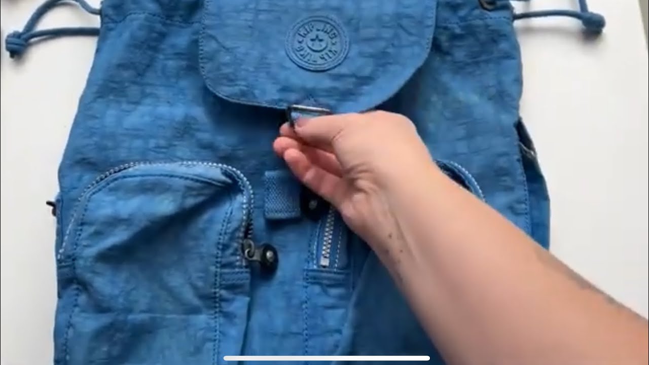 Como eu limpo um bolsa kipling de brechó