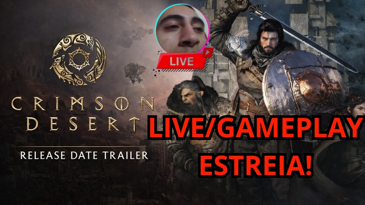 CRIMSON DESERT GAMEPLAY DE ESTREIA